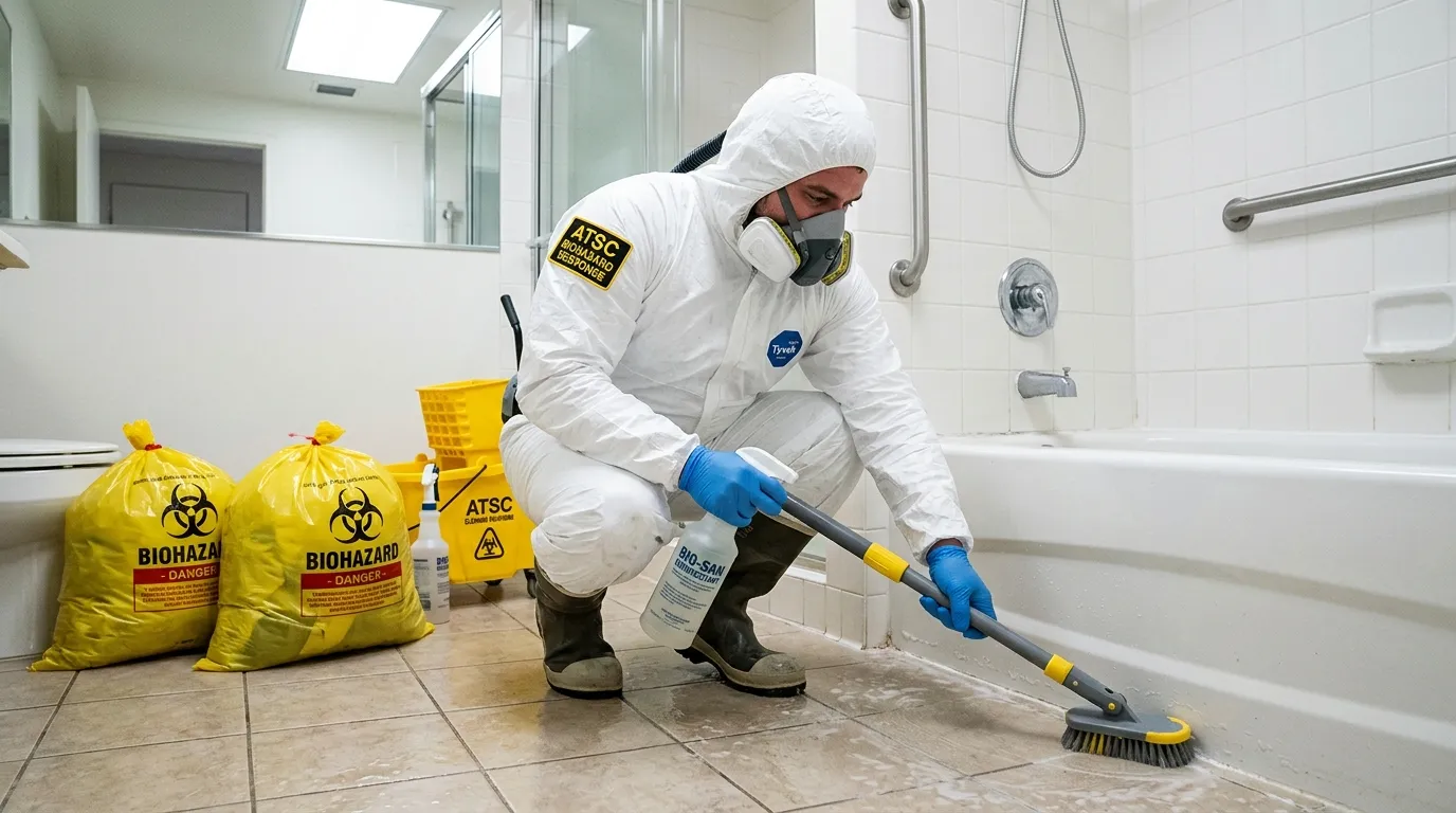 Decontamination equipment deployed for Blood Cleanup in Winter Haven